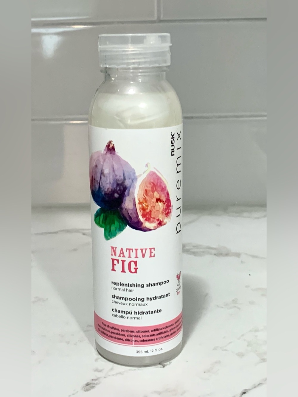 Rusk Puremix Native Fig Replenishing Shampoo 12 oz